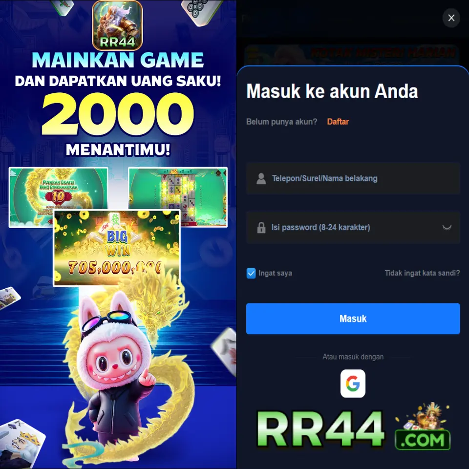 RR44 Daftar Akun Resmi Indonesia